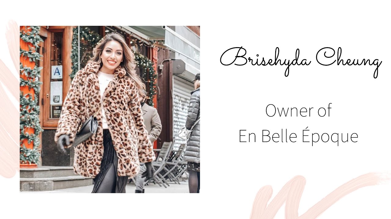 LIVE interview with Brisehyda Cheung owner of En Belle Époque